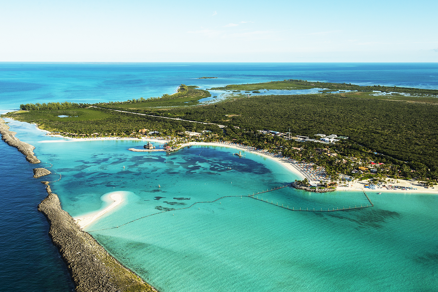 Disney Castaway Cay, located in the Abaco chain of The Bahamas